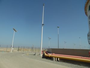 eNosesolar_lamppost Vopak terminal